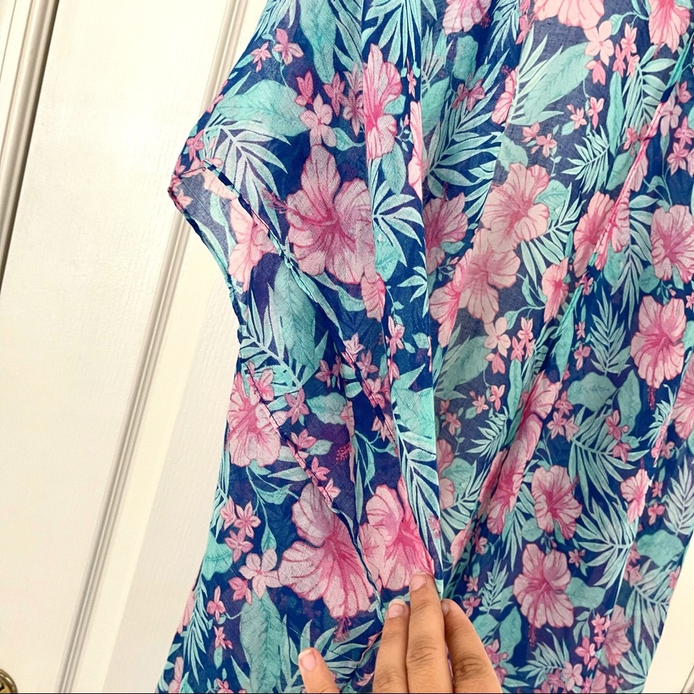 Floral Swim Cover-up - Picture 3 of 5